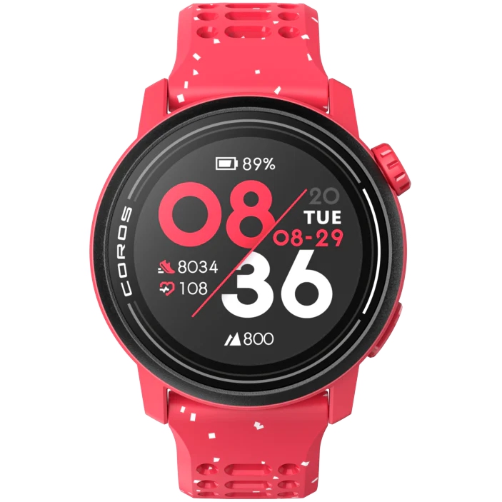 Montre Coros PACE 3 Silicone GPS Sport France Rouge | XLP-8437166